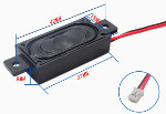 Speaker 8Ohm 2W 37mmX18mmX9mm