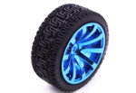 65mm Robot Rubber Wheel (65mm x 27mm)